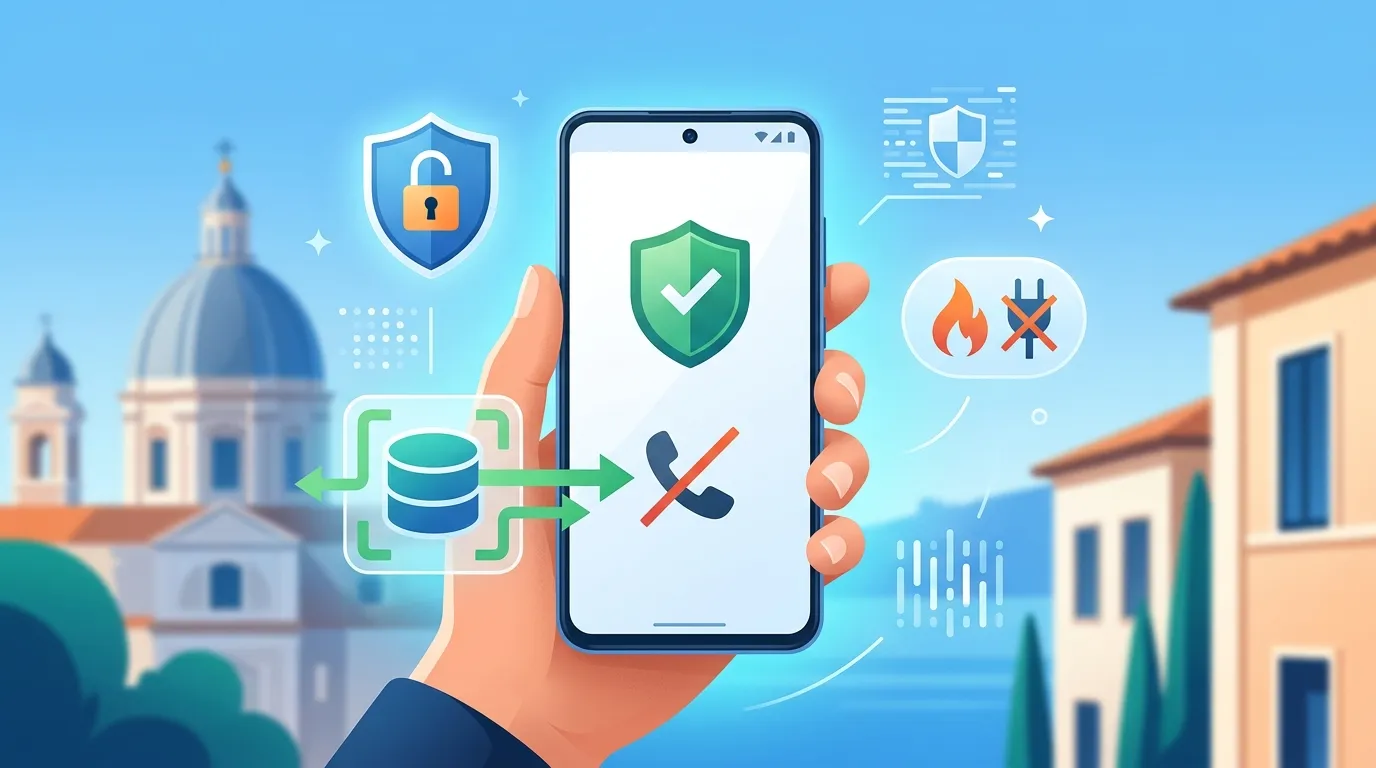 Filtro Android contro telemarketing luce e gas
