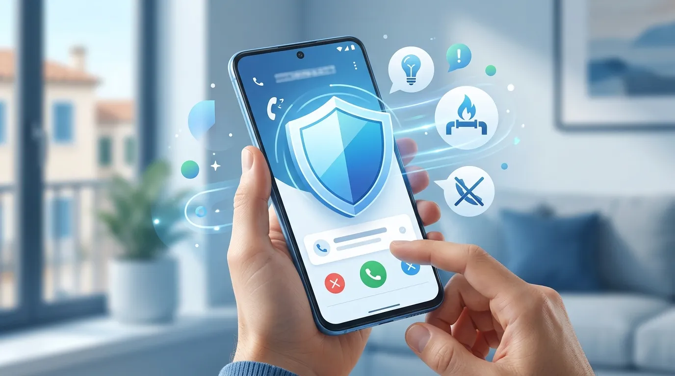 App Android blocca telemarketing luce gas opt-in: guida 2026