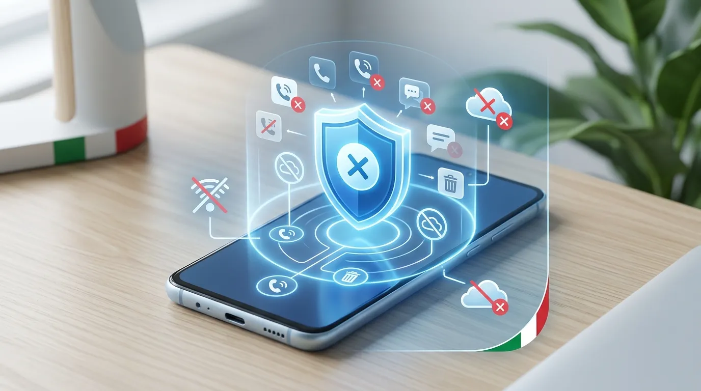 Protezione antispam locale su Android senza invio continuo di dati