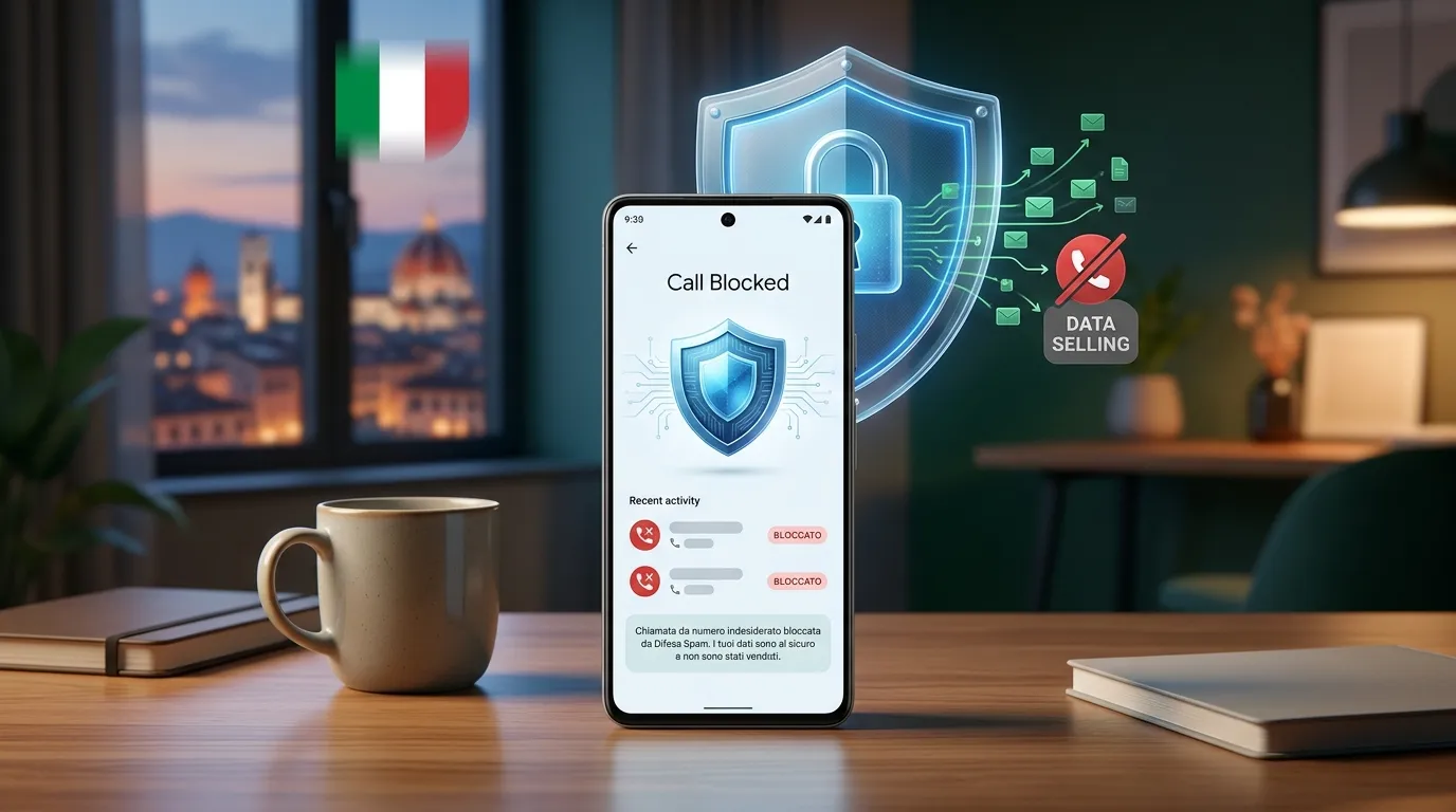 App blocca chiamate senza vendere dati Android: guida privacy 2026