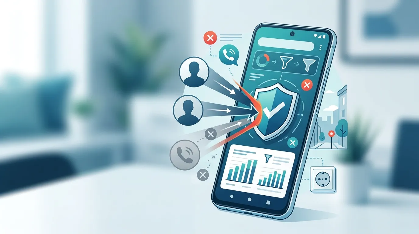 Blocco automatico delle chiamate sconosciute su Android
