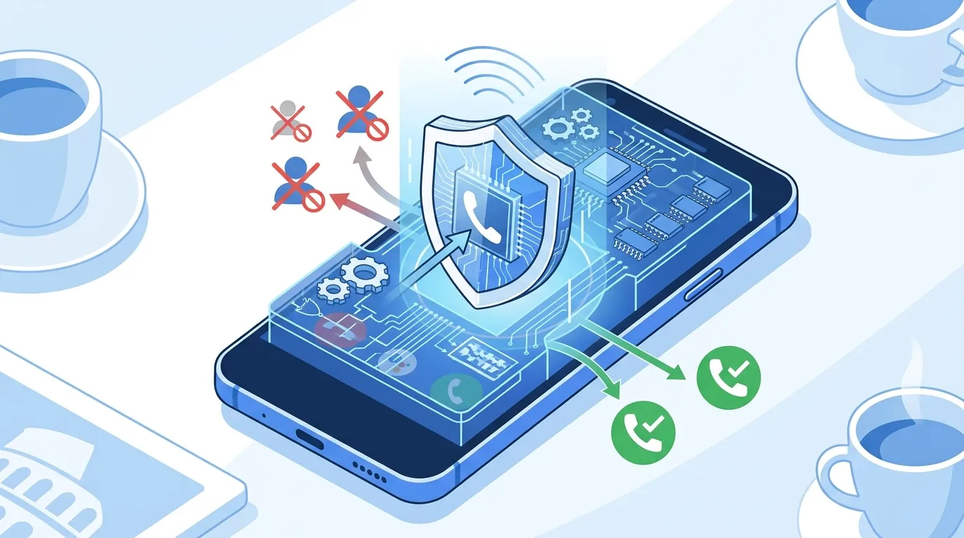 Filtro chiamate Android con Call Screen e app antispam